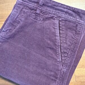 Bass Heritage‎ Collection Corduroy Skirt Womens Size 2 Purple Casual Career